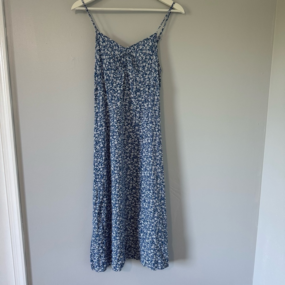 SHEIN Blue Floral Dress